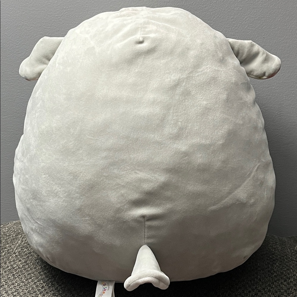 Squishmallows XL Gray Floral Lamb - no tags - Picture 3 of 4